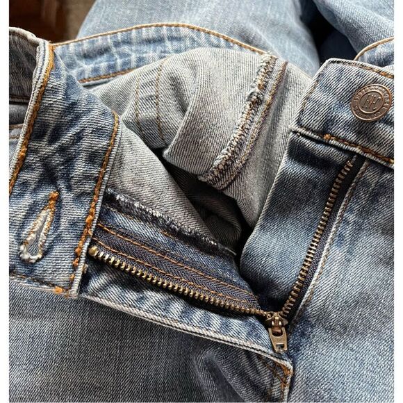 Vintage INC Women’s Size 12 Embellished Whimsical Fairy Flared Jeans Stretch - Picture 8 of 11